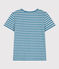 Camiseta LA RECTA de algodón con cuello redondo para mujer POLOCHON/ AVALANCHE