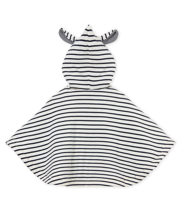 Capa emblem&aacute;tica para beb&eacute; unisex blanco/azul