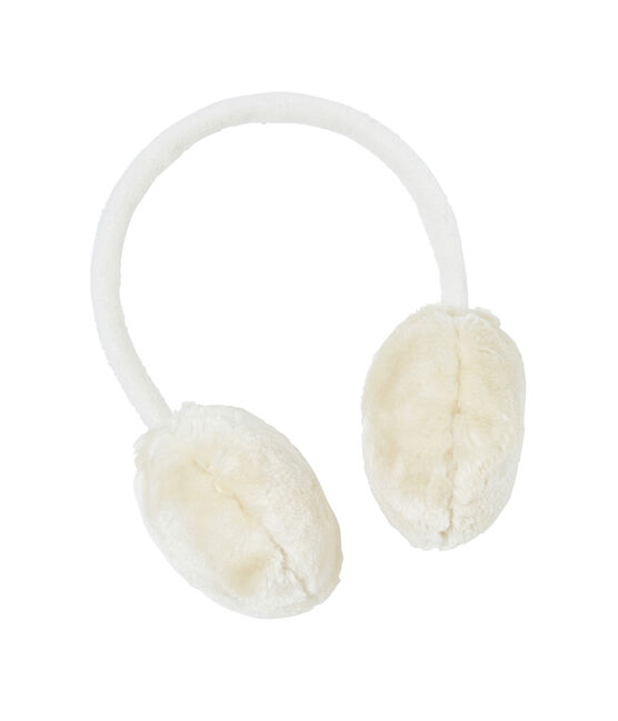 Orejeras infantiles para niña blanco MARSHMALLOW