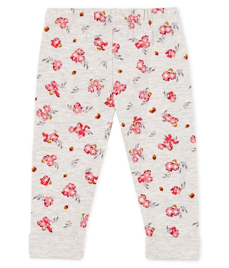 Pantal&oacute;n de t&uacute;bico estampado para beb&eacute; ni&ntilde;a gris/multicolor