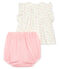 Conjunto 2 piezas para bebé niña blanco MARSHMALLOW/blanco MULTICO