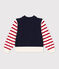 Jersey marinero de algodón de niña/niño blanco MARSHMALLOW/blanco MULTICO