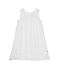 Camisón niña de lunares y acabados en encaje blanco ECUME