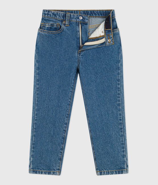 Pantalón vaquero infantil azul BLEU MOYEN