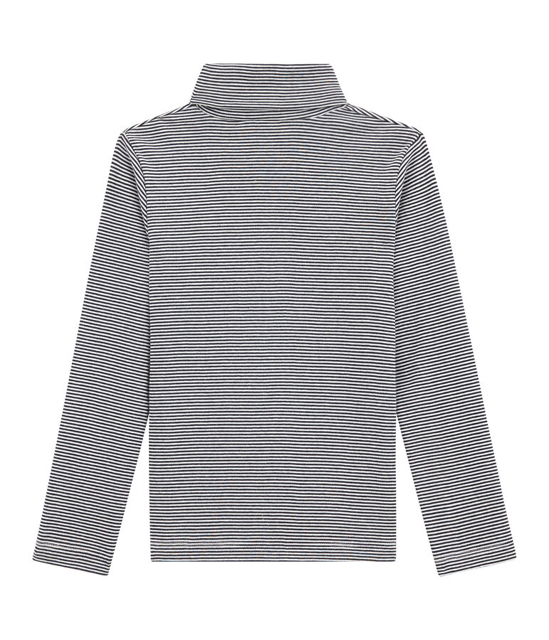 Camiseta para ni&ntilde;o azul SMOKING/blanco MARSHMALLOW