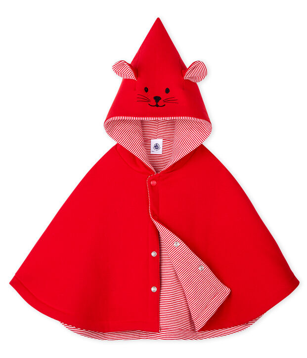 Capa para beb&eacute; unisex rojo