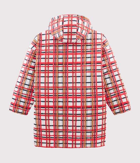 Cortavientos cálido largo unisex blanco MARSHMALLOW/blanco MULTICO