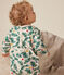 Pijama de felpa perchada con estampado de árbol de Navidad para bebé blanco AVALANCHE/ MULTICO
