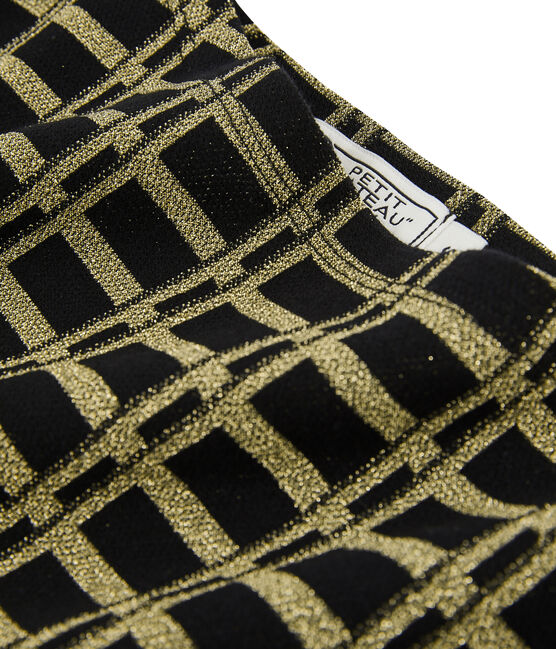 Marinera de cuadros para mujer negro NOIR/amarillo OR
