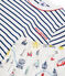 Pijama corto de punto para niño blanco MARSHMALLOW/blanco MULTICO