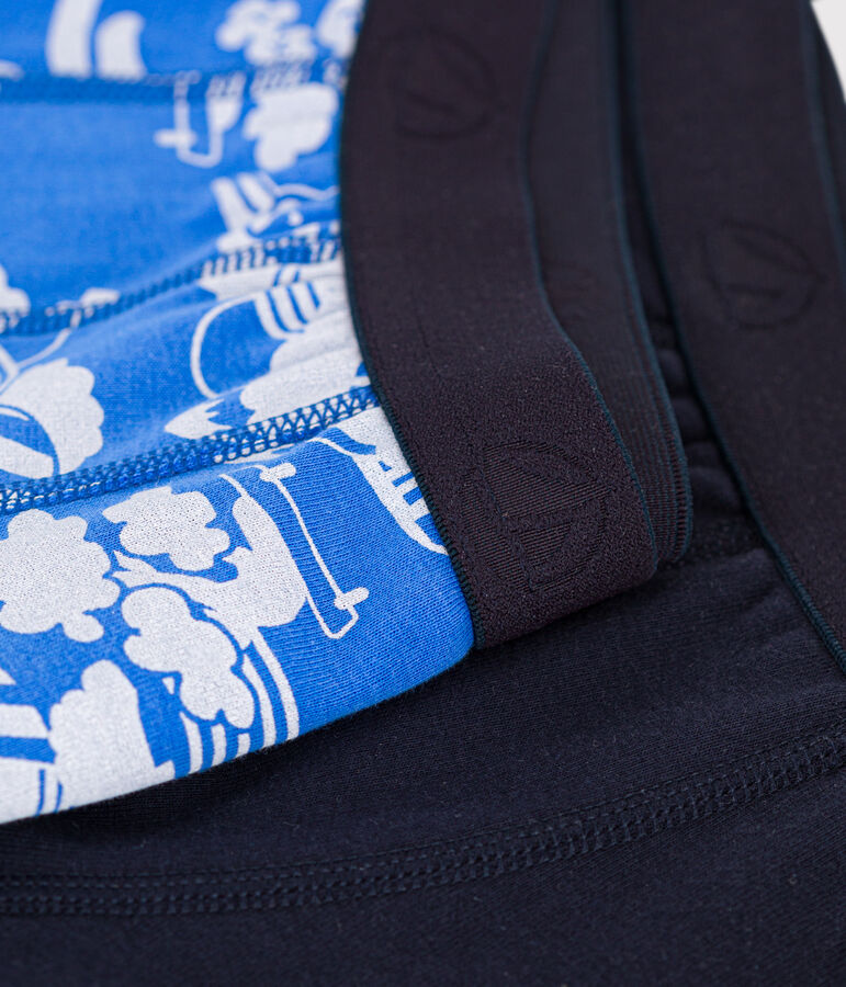 Juego de 3 b&oacute;xeres infantiles de algod&oacute;n multicolor