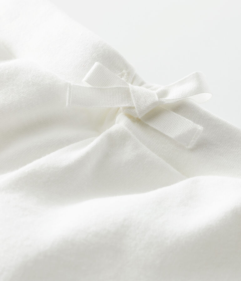 Shorts infantiles para ni&ntilde;a blanco MARSHMALLOW