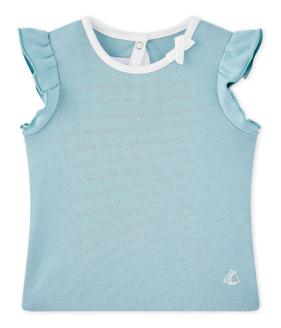 Camiseta bebé niña azul MIMI