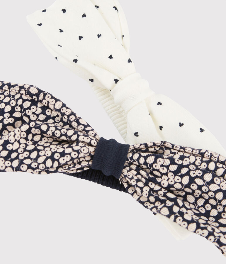 Lote de 2 diademas para beb&eacute; ni&ntilde;a multicolor