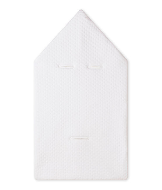 Saquito de dormir de túbico acolchado para bebé blanco ECUME CN