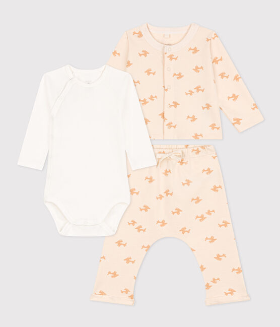 Conjunto de muletón estampado para bebé AVALANCHE/ TOURONE