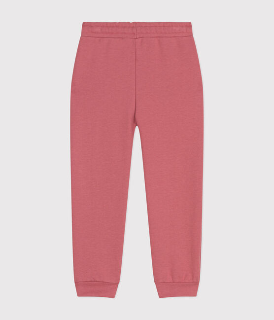 Pantalón de chándal de muletón para niña rosa ROSEWOOD