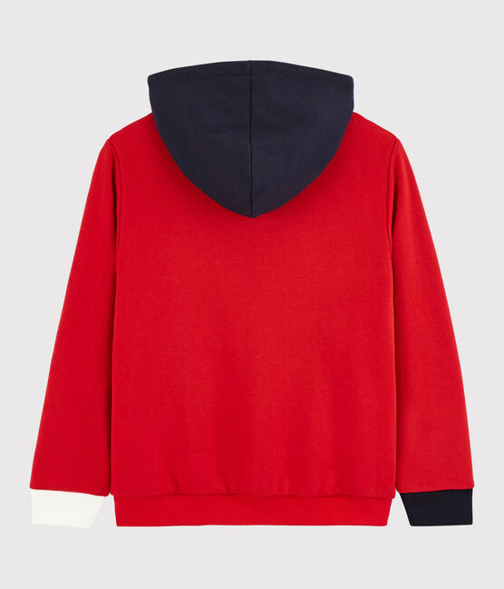 Sudadera con capucha para niño rojo TERKUIT/ SMOKING