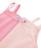 Lote de 2 camisetas de tirantes de colores pastel para niña variante 1