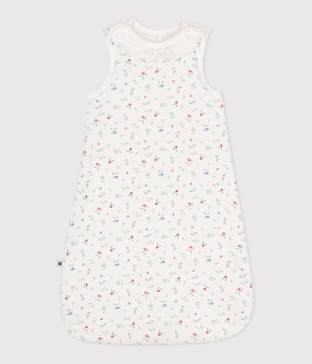 Saco para beb&eacute; de algod&oacute;n con estampado de frutas TOG 2 blanco/multicolor