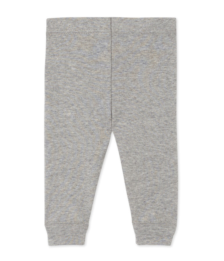 Legging para beb&eacute; ni&ntilde;a. gris SUBWAY CHINE