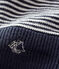 Pasamontañas para bebé unisex azul SMOKING/blanco MARSHMALLOW