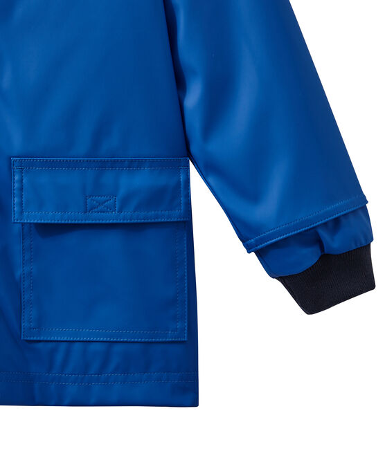Impermeable para niños encerado azul PERSE