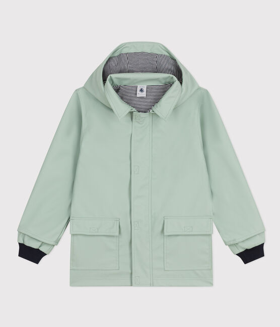 Impermeable emblemático reciclado para niña/niño verde HERBIER