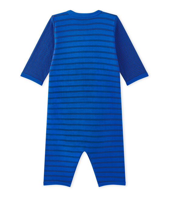 Pijama sin pies para bebé niño azul PERSE/azul CHALOUPE