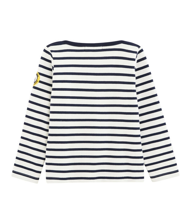 Marinera infantil blanco/azul