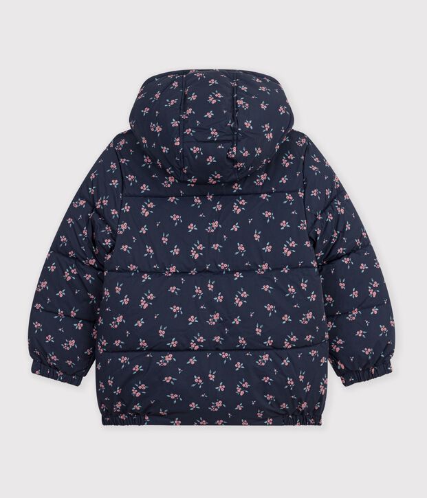 Plum&iacute;fero infantil con estampado de corazones azul/multicolor