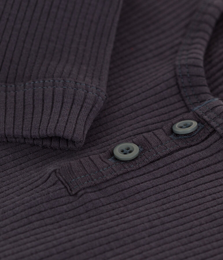 Camiseta de manga larga de punto calado de beb&eacute; gris DUMBO