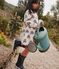 Vestido estampado de manga larga de muletón de niña AVALANCHE+INCOGNITO/ MULTICO