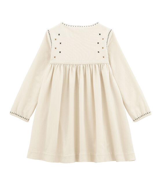 Vestido para niña blanco MARSHMALLOW