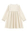 Vestido para niña blanco MARSHMALLOW