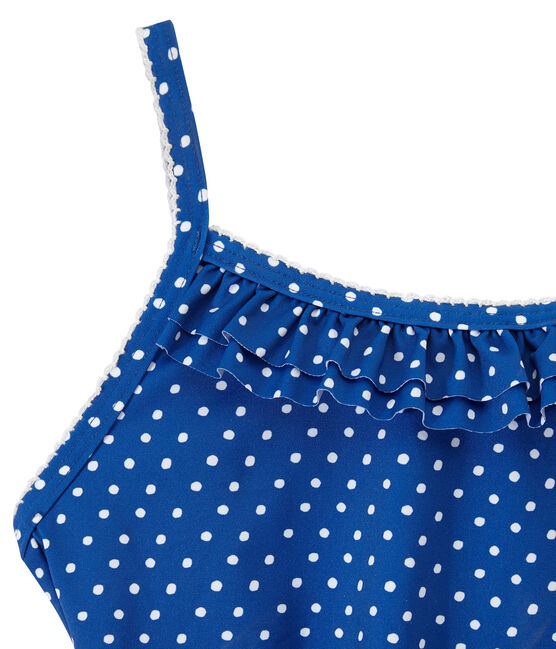 Bañador a topos azul PERSE/blanco MARSHMALLOW
