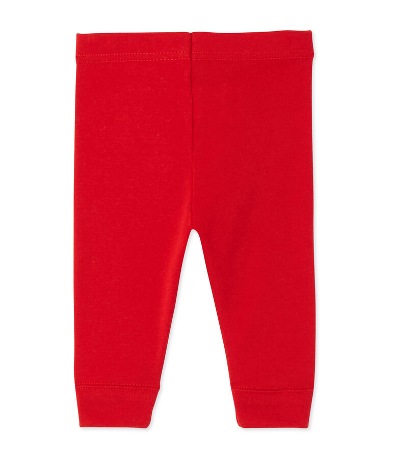 Legging para beb&eacute; ni&ntilde;a. rojo FROUFROU