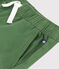 Pantalón infantil de algodón verde PALMERAIE