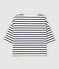 Camiseta de mujer blanco MARSHMALLOW/azul SMOKING