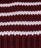 Gorrito de mezcla de lana rojo OGRE/blanco MARSHMALLOW