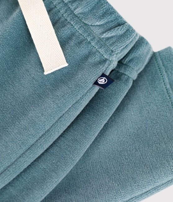 Pantalón de rizo aterciopelado liso para bebé GOBELIN