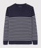 Jersey marinero para hombre azul SMOKING/blanco MARSHMALLOW