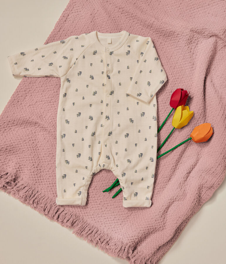 Mono largo de t&uacute;bico para beb&eacute; crudo/multicolor