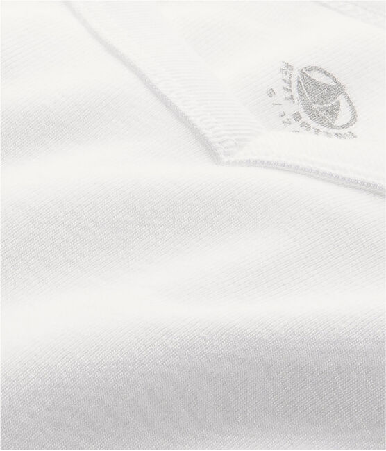 Camiseta de manga corta icónica para hombre blanco ECUME