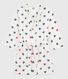 Bata polar infantil estampada