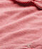 Body bebe niña a rayas rojo TERKUIT/blanco MARSHMALLOW