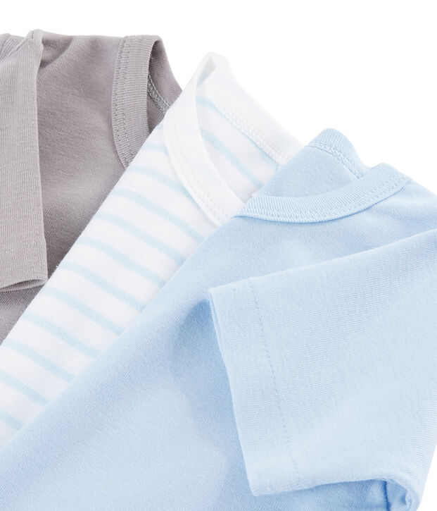 Juego de 3 camisetas para ni&ntilde;o peque&ntilde;o multicolor