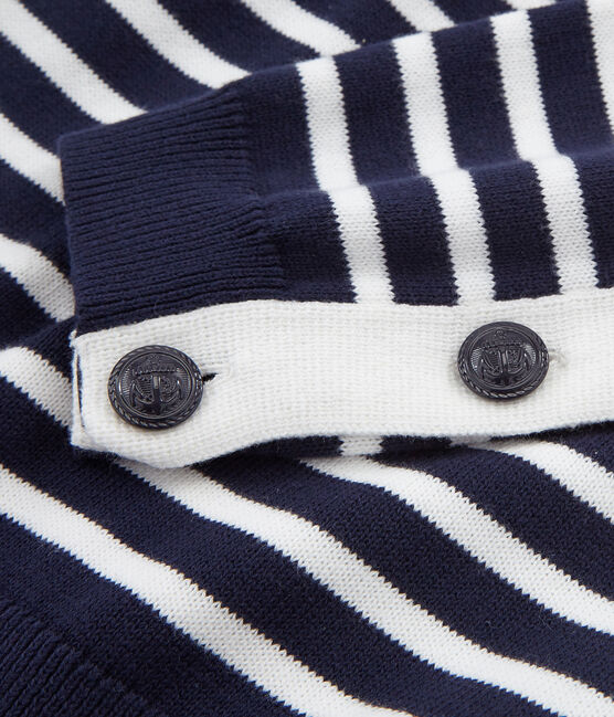 Jersey para mujer azul SMOKING/blanco MARSHMALLOW