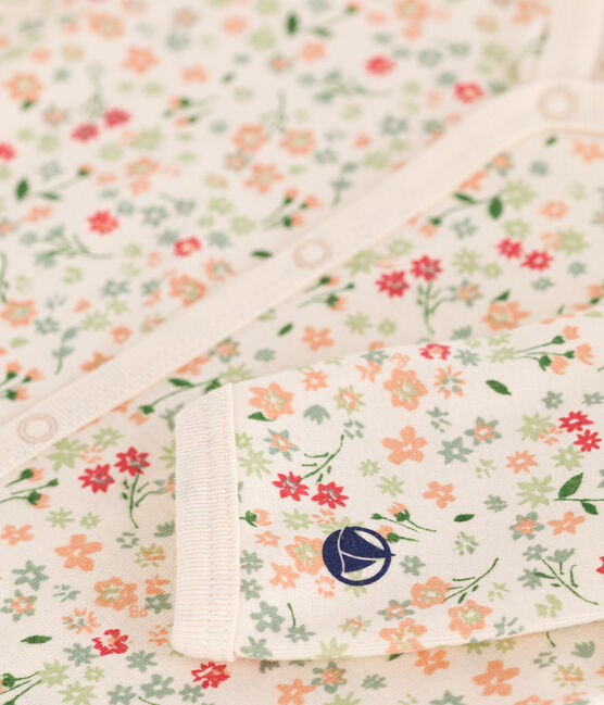 Pijama de algodón con estampado floral para bebé AVALANCHE/ PAUL/ MULTICO