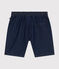 Shorts de tejido vaquero ligero para niña azul DENIM